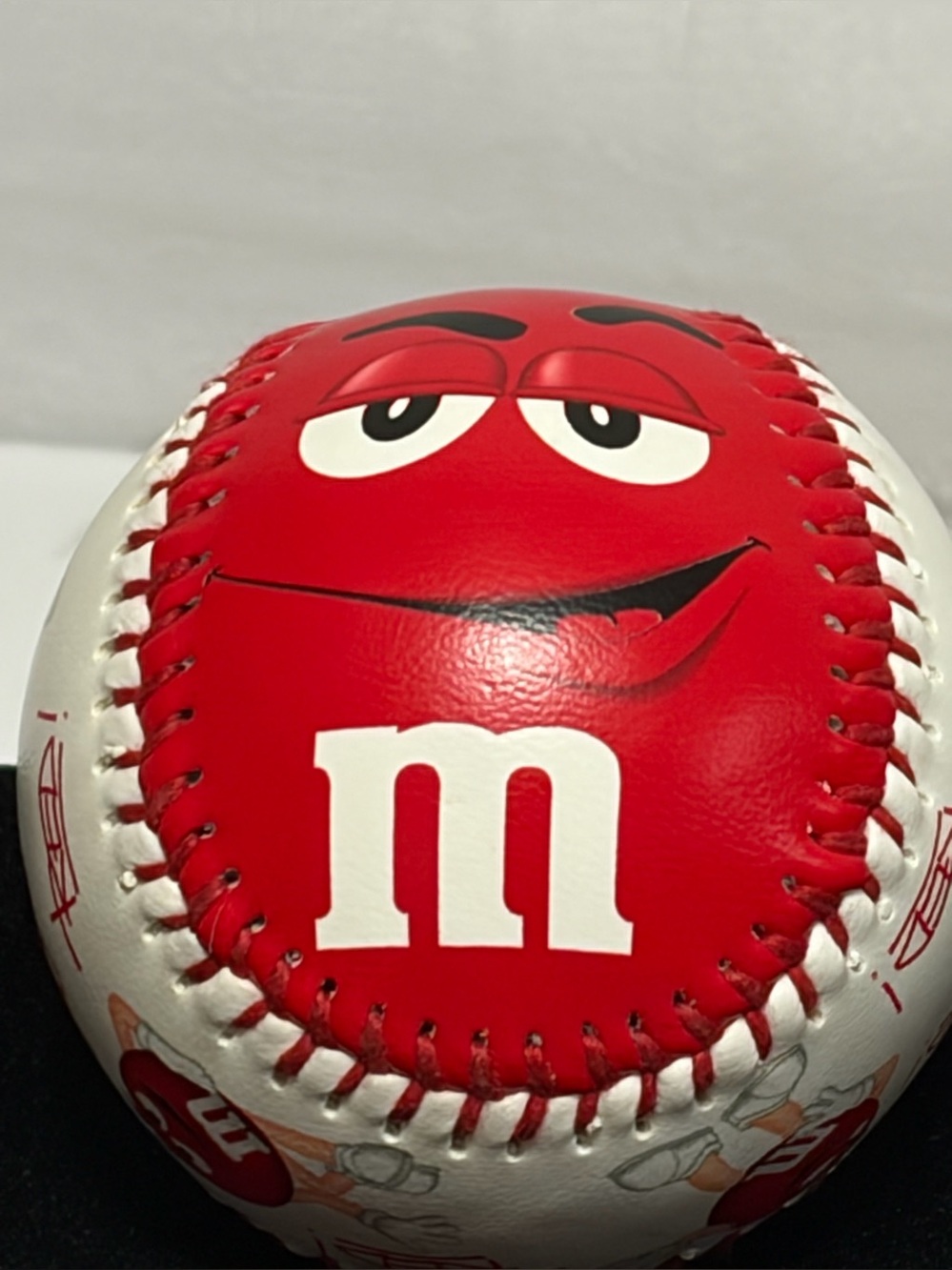 M&M World 2013 Red Souvenir Baseball Collectible Candy Character Limited Edition